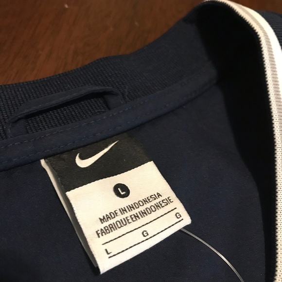 Nike Classic Wind Shirt Penn State Blue White L - Picture 4 of 5